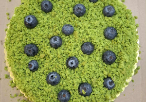 Ciasto "Zielony mech".