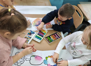 Zajęcia plastyczne w Szkole Podstawowej nr 113