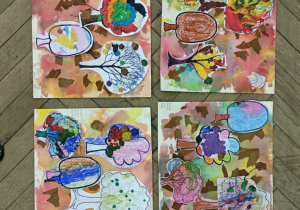 Wystawa plastycznych prac.