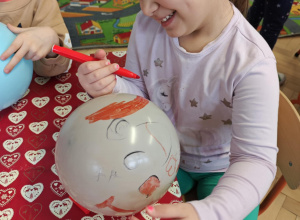 Malowanie na balonach
