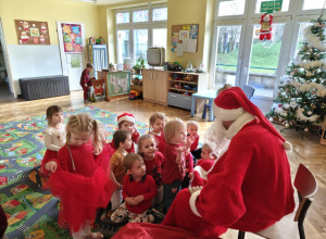 Mikołaj i prezenty.