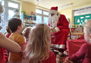 Rozmowa z Mikołajem.