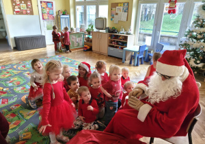 Rozmowa z Mikołajem.