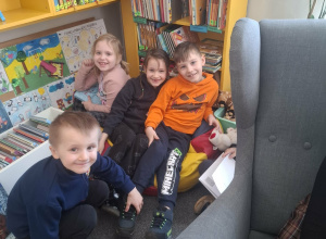 Zajęcia edukacyjne w bibliotece