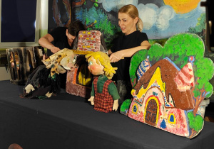 Teatr Widzimisie w przedstawieniu "Jaś i Małgosia".