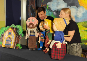Teatr Widzimisie w przedstawieniu "Jaś i Małgosia".