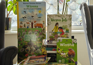 Książki o tematyce wiosennej