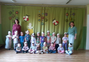 Grupa żółta wita wiosnę.