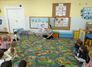 Zajęcia z przedszkolnym psychologiem.