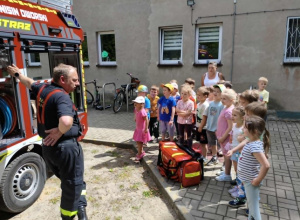 Spotkanie ze strażakami z OSP Bronisin