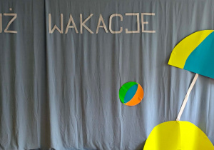 Wakacyjna dekoracja.