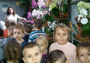 Dzieci z grupy II w Palmiarni